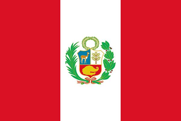 Peruvian State Flag since 1950