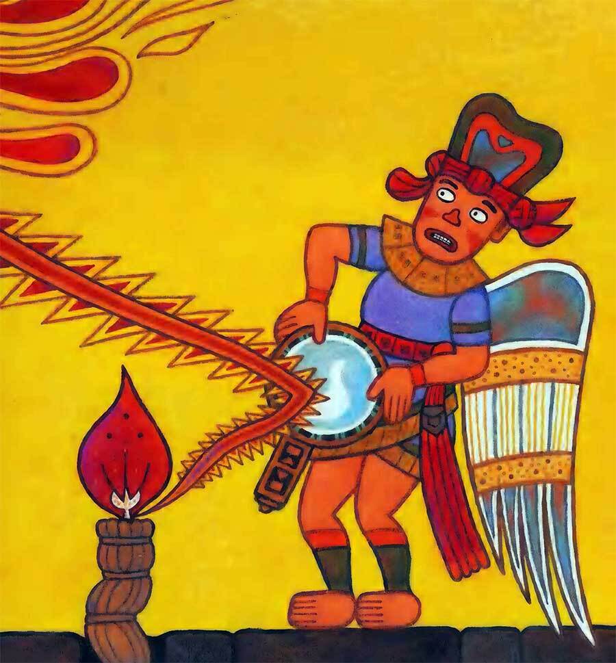 chancay and the secret of fire peruvian fictive folktale chancay and the fire p8