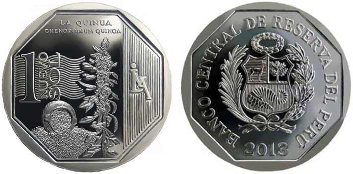natural resources peruvian coin series quinua