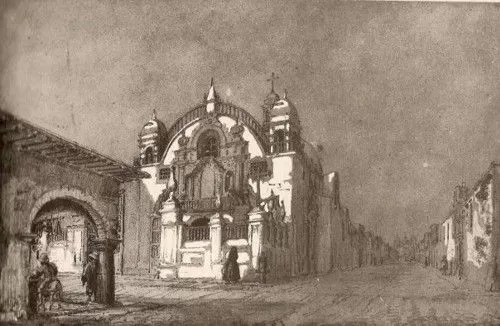 Church of Jesus, Maria and Joseph in Lima 1847 Church of Jesus, Maria and Joseph in Lima 1847