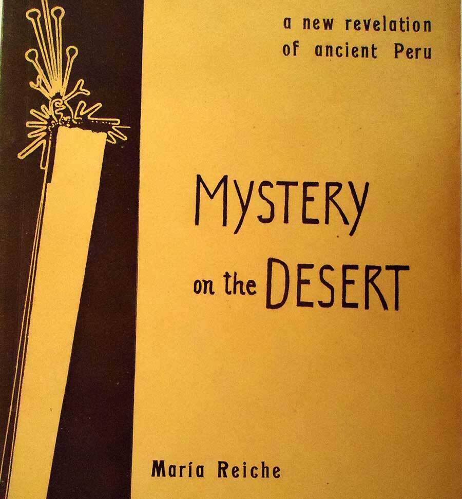 mystery on the desert book cover maria reiche