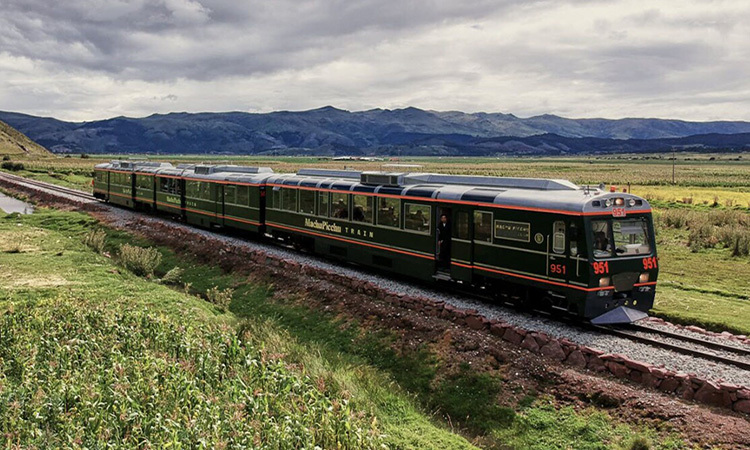 Inca Rail train to Machu Picchu