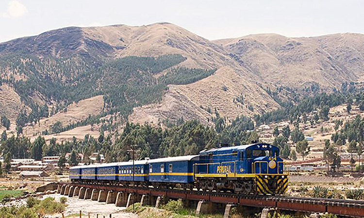 PeruRail train to Machu Picchu