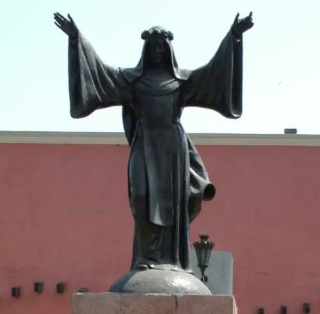 Statue of Saint Rose Statue of Saint Rose