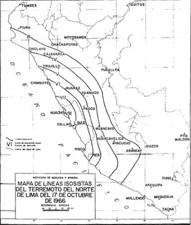 Earthquake in Lima 1966 Earthquake in Lima 1966
