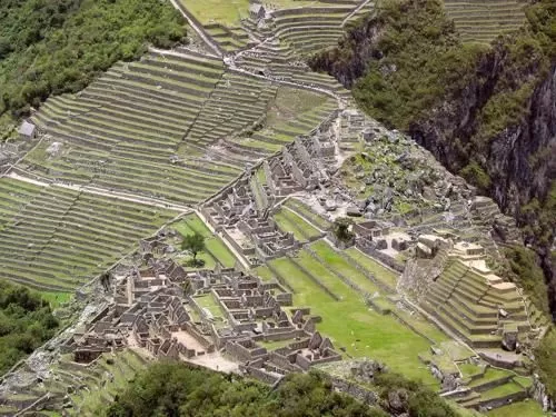 Terraces for agriculture Machu Picchu Terraces for agriculture Machu Picchu