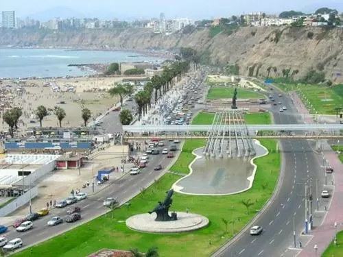 Chorrillos in summer Chorrillos in summer