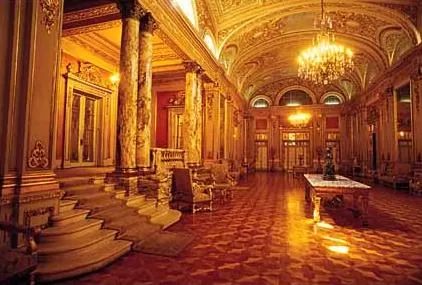 Beautiful Interior of the Presidential Palace in Lima, Peru Beautiful Interior of the Presidential Palace in Lima, Peru