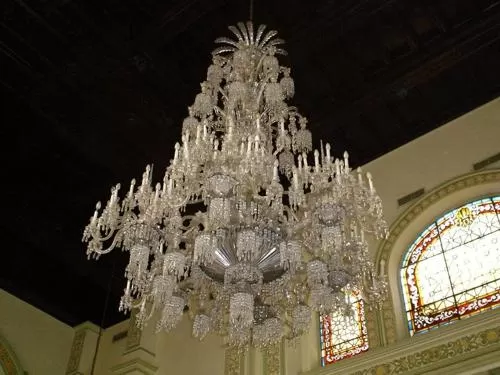 Amazing Chandelier inside the Presidential Palace in Lima, Peru Amazing Chandelier inside the Presidential Palace in Lima, Peru
