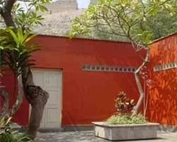 Archaeological museum at the Puruchuco ruins in Lima Archaeological museum at the Puruchuco ruins in Lima