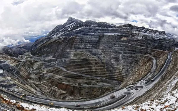 Antamina mine in Peru Antamina mine in Peru