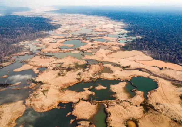 Illegal mining in Peru Illegal mining in Peru