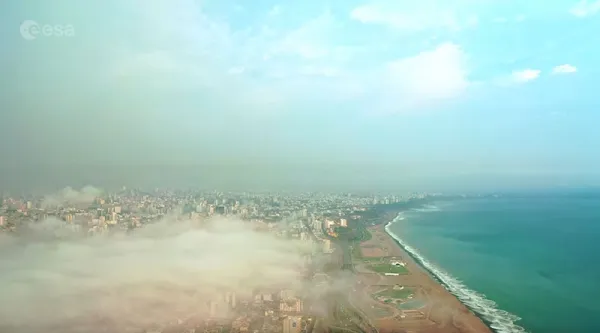 Lima's coast line Lima's coast line