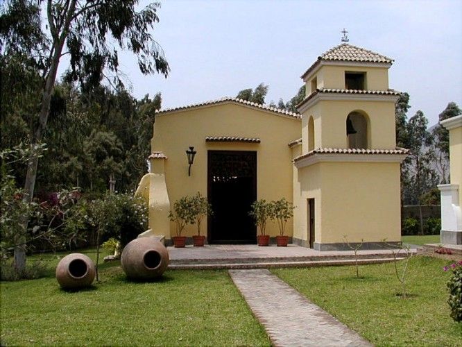 Hacienda church in Cieneguilla