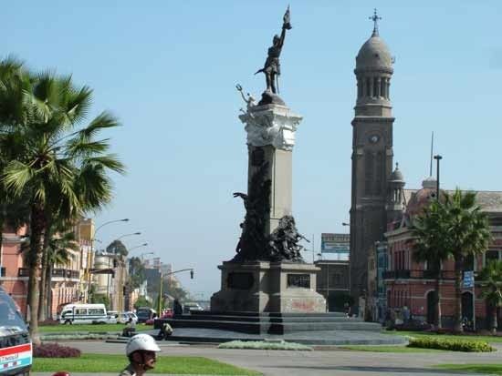 Plaza Bolognesi in Lima