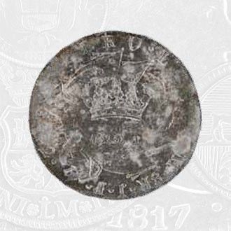 1822 - 8 Reales Libre Coin Lima Mint (coin front)