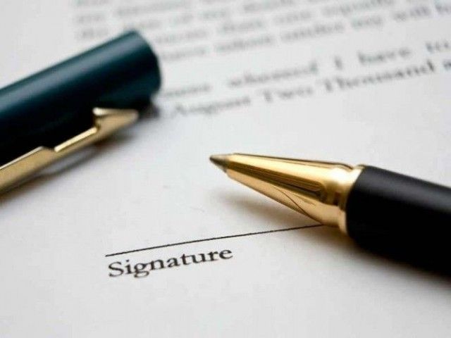 Permit to sign contracts (Permiso especial para firmar contratos) in Peru