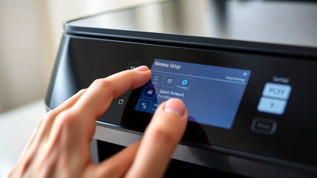 access printer wireless setup
