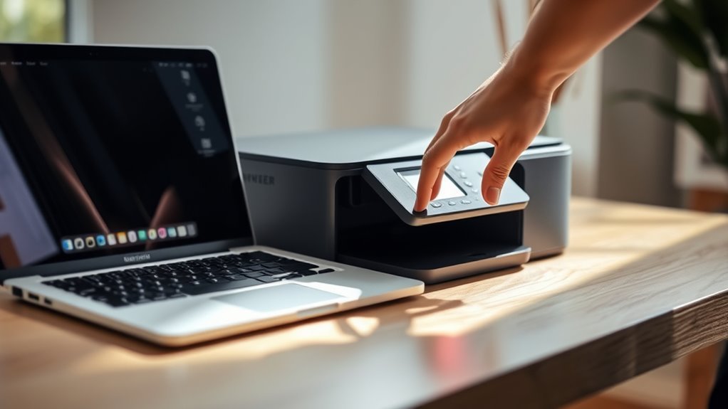 bring printer back online