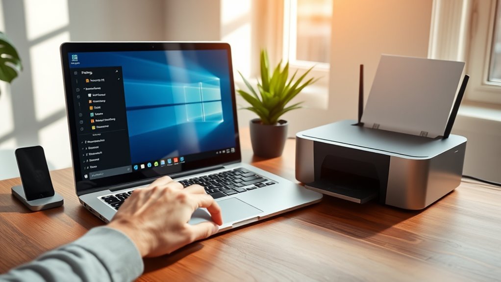 change windows 11 default printer