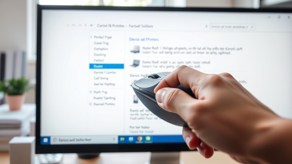check printer status and connectivity