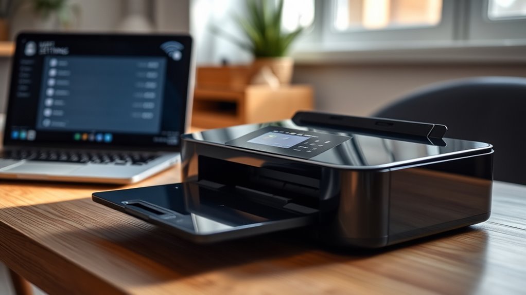 confirm printer and network compatibility