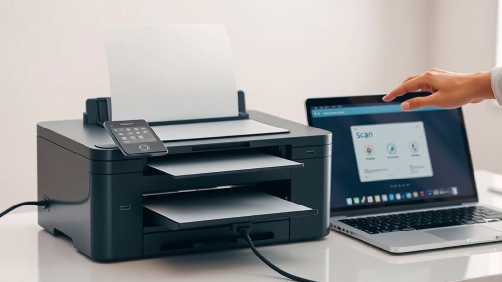 connect printer via usb or wi fi