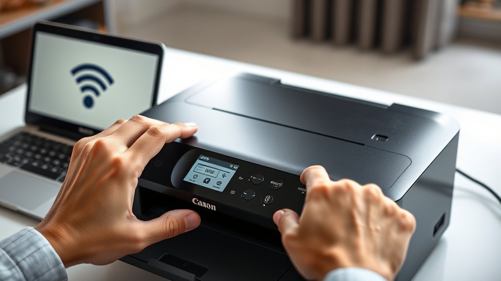 connect printer via wps or setup