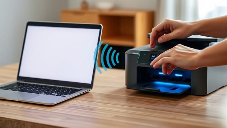 connect wireless printer to laptop