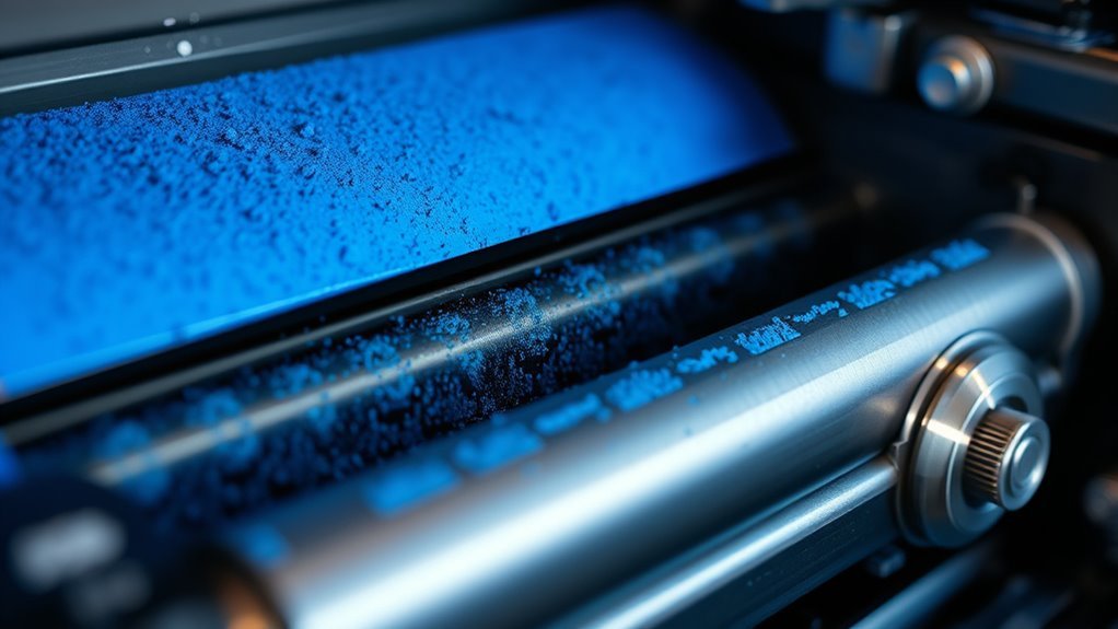 electrostatic toner controls print quality