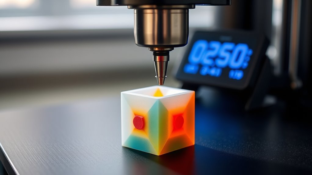 extrusion and temperature calibration steps
