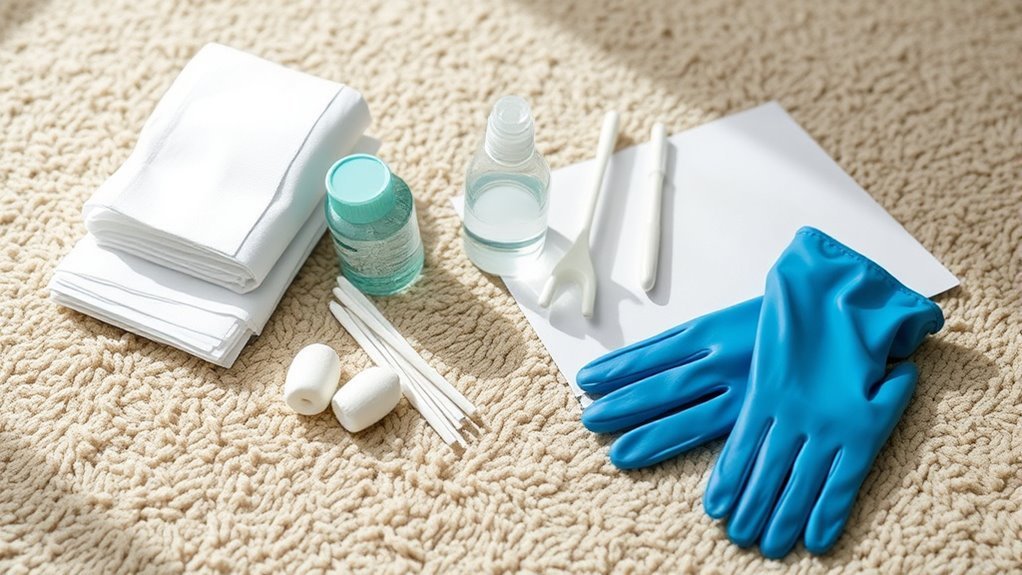 gather proper ink removal supplies