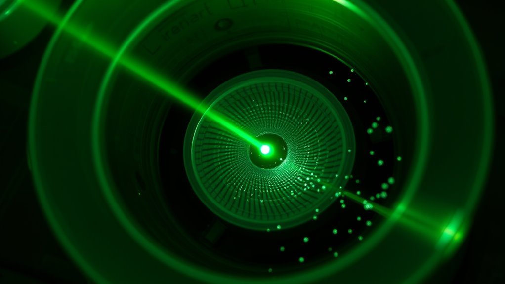laser scanned electrostatic latent image