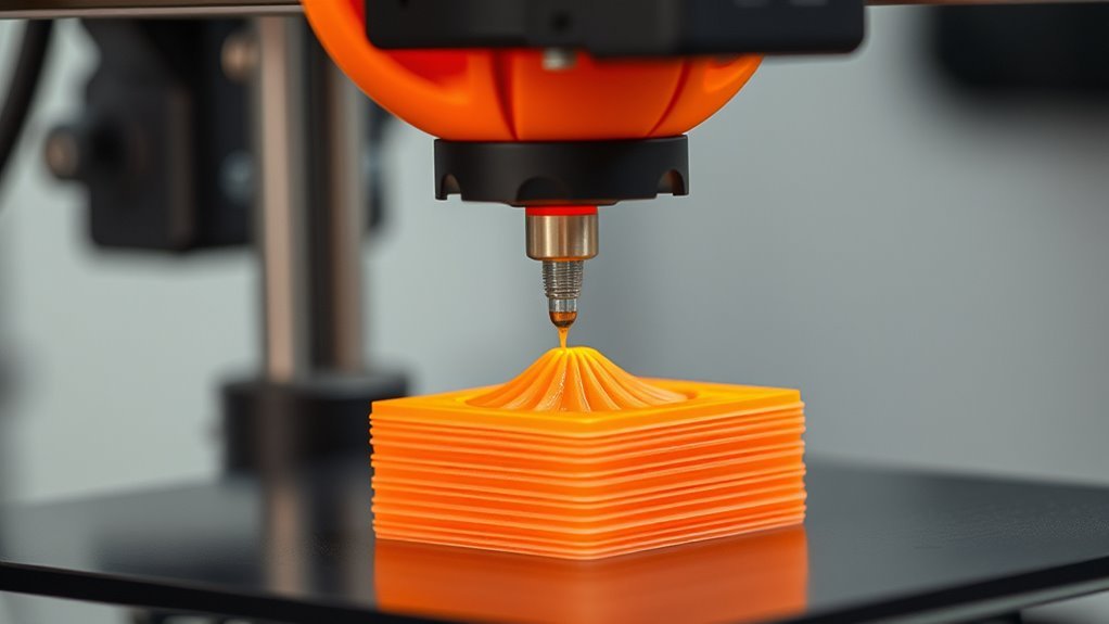 layered thermoplastic extrusion process