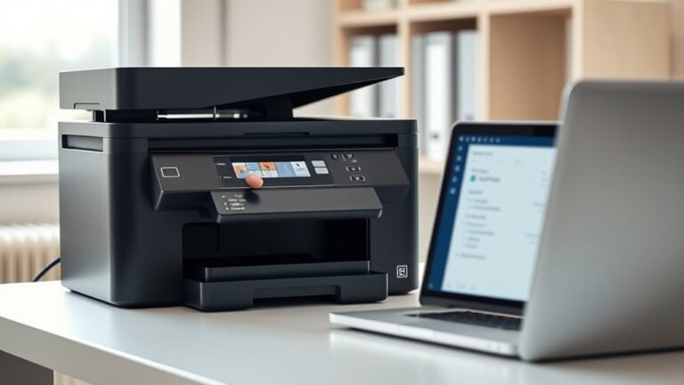locate printer network address