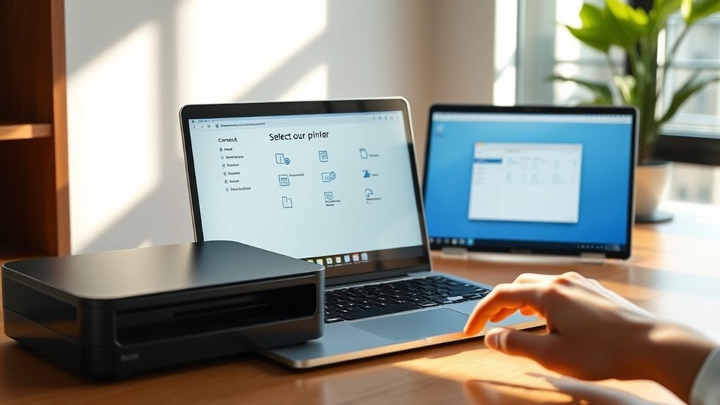 manually add printer via ip
