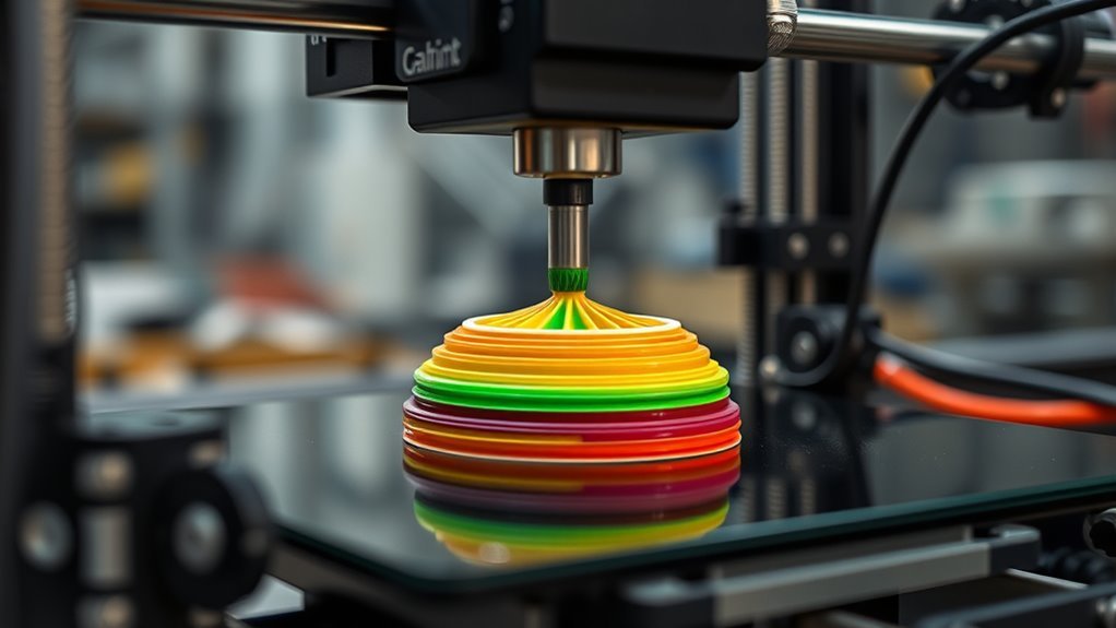 melting filament layer by layer deposition