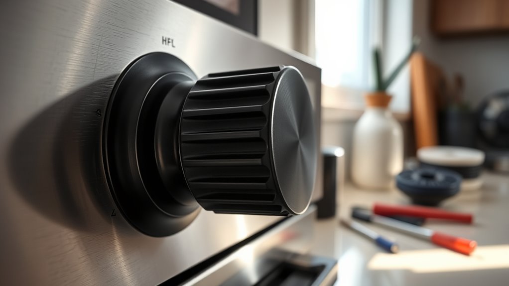 parametric durable appliance knob fit