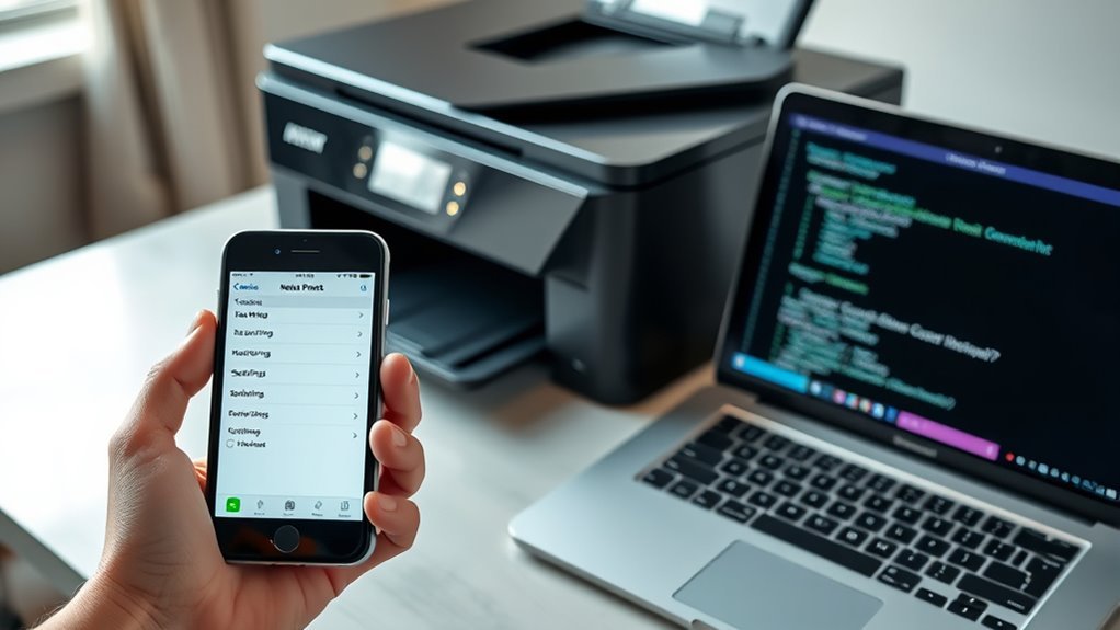 ping printer check subnet