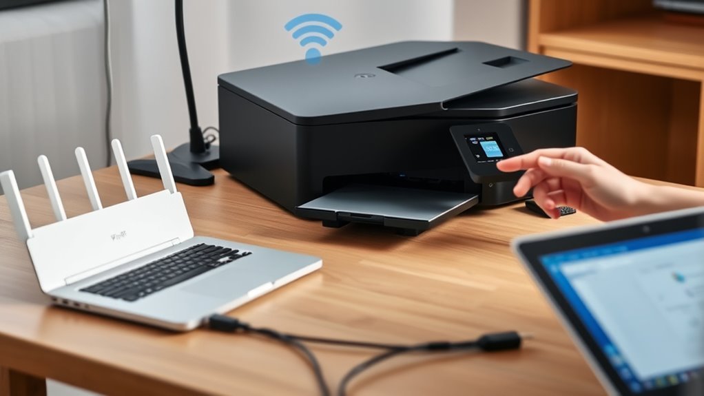 prepare printer for wireless setup