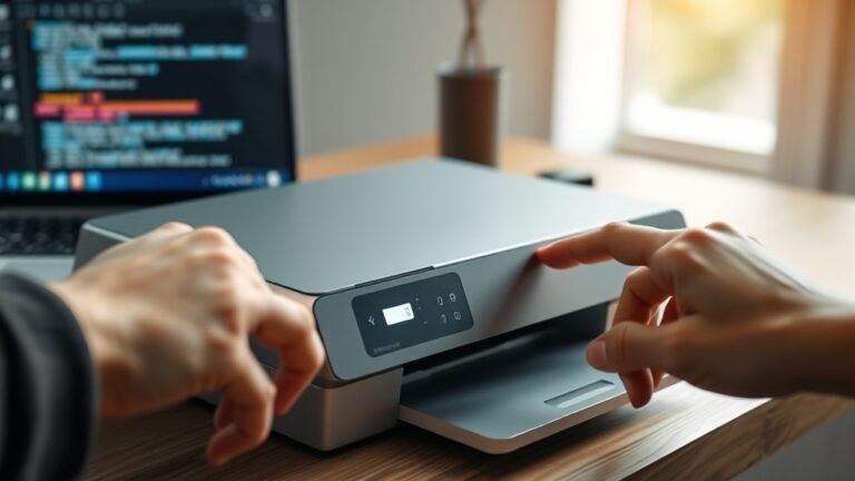 printer unexpectedly showing offline