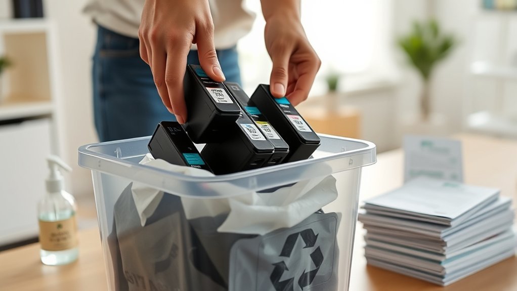 proper ink cartridge disposal