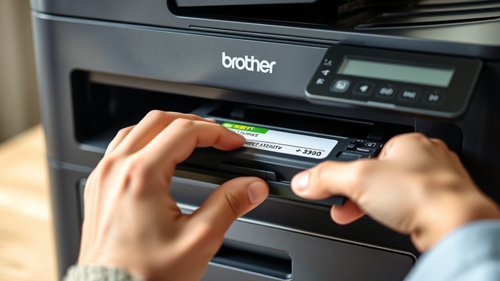 reset brother toner cartridge steps