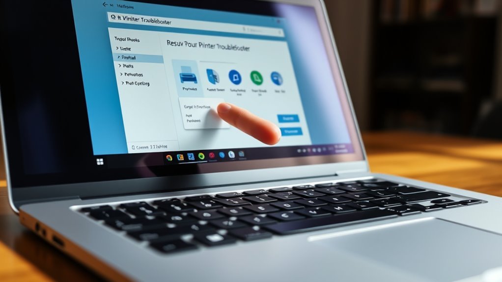 run windows printer troubleshooter