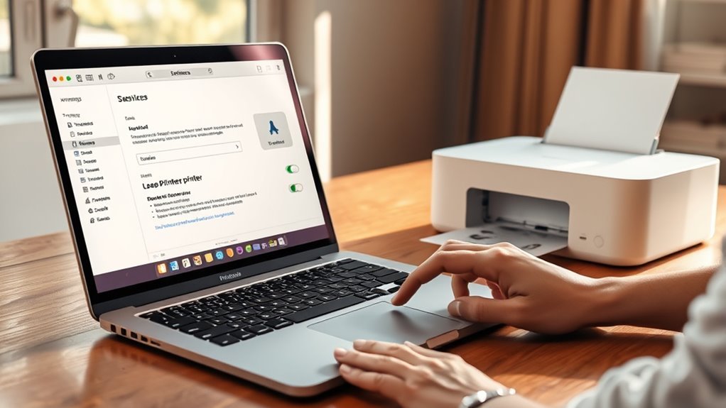 search for nearby printers