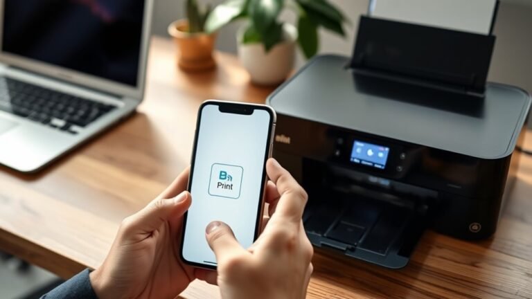 set up iphone printer