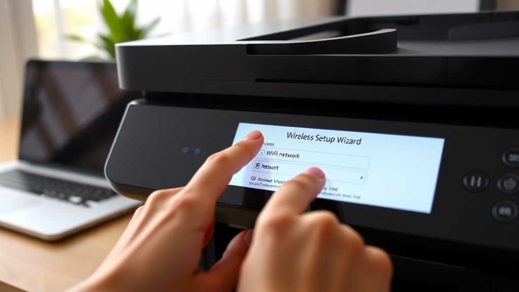 use wireless setup wizard