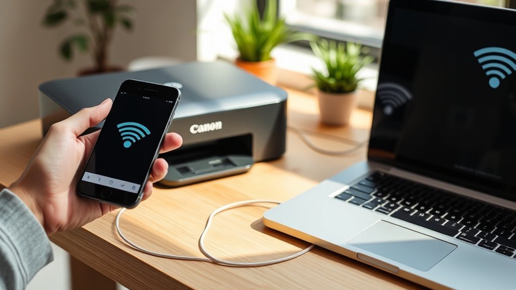 wireless canon printer connection guide