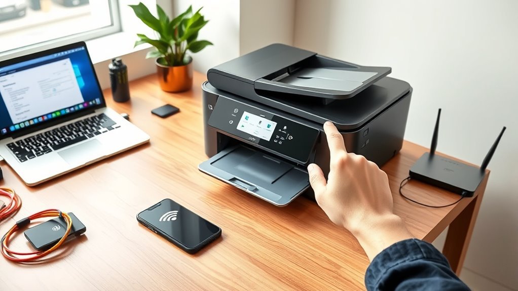 wireless printer setup steps